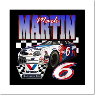 Mark Martin Retro Posters and Art